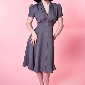 Heart of Haute Manhattan Dress in Skyscraper